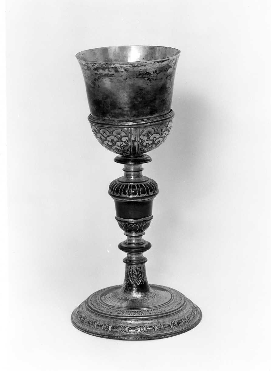 calice - bottega napoletana (secc. XVIII/ XIX)