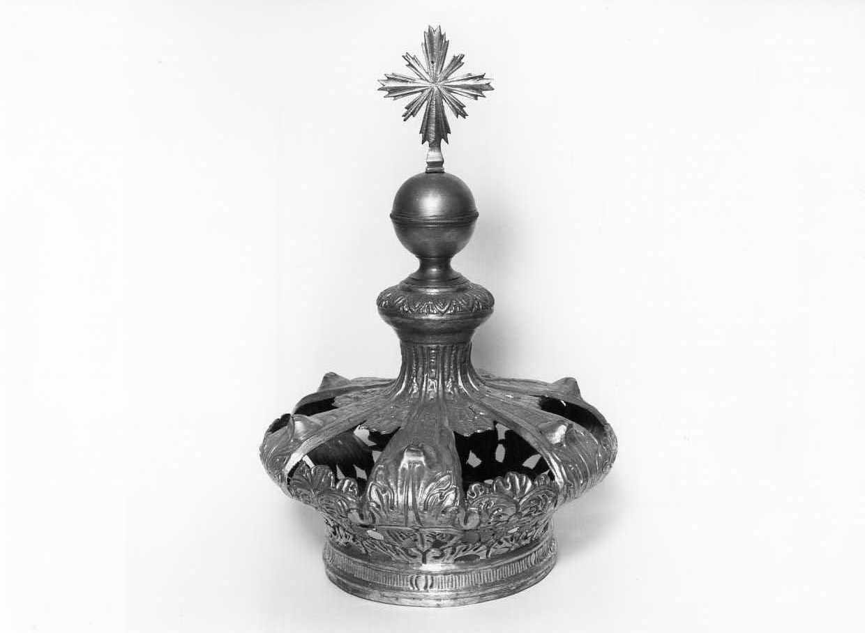 corona da statua - bottega molisana (sec. XIX)