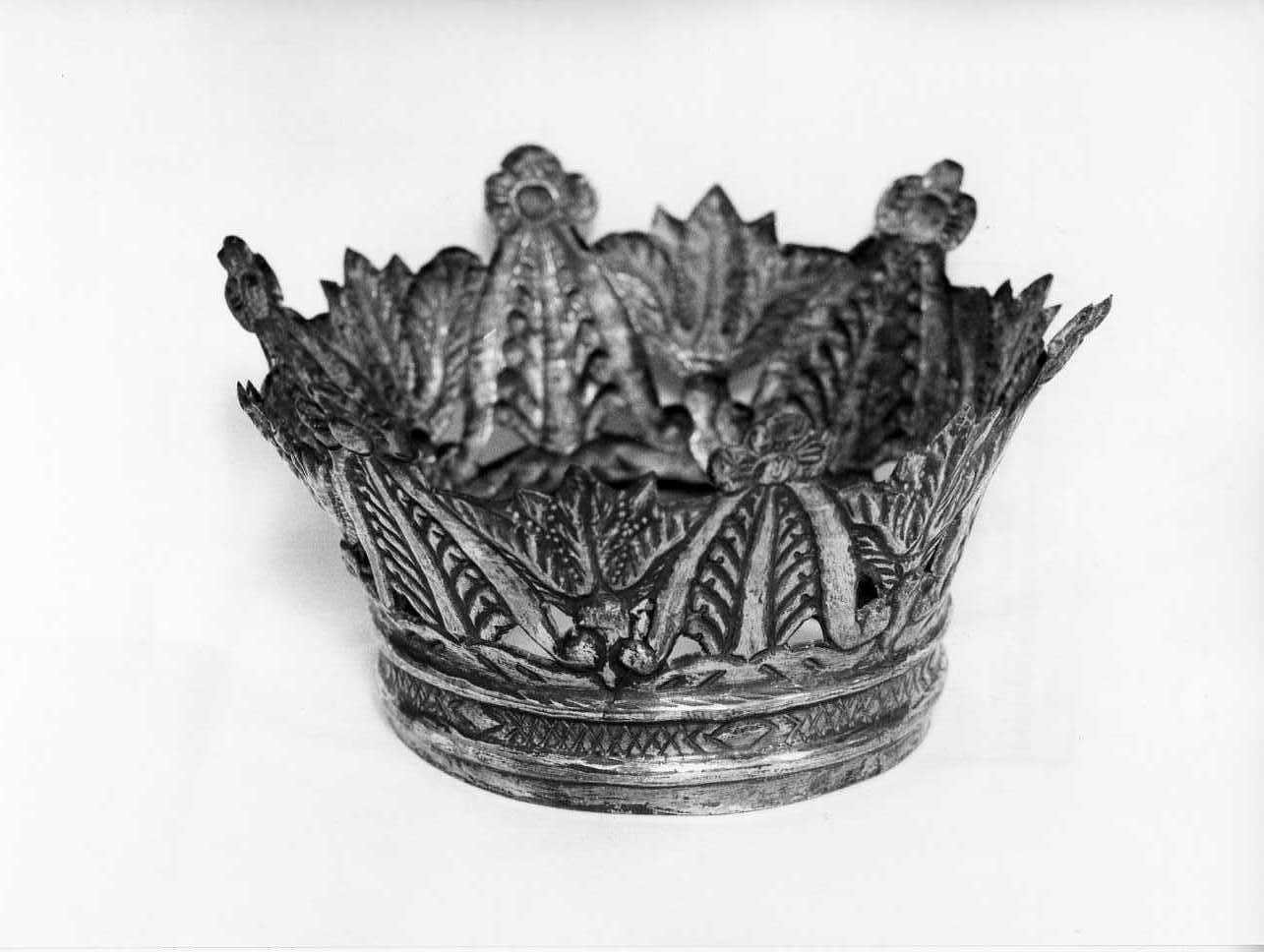 corona - bottega Italia meridionale (sec. XIX)