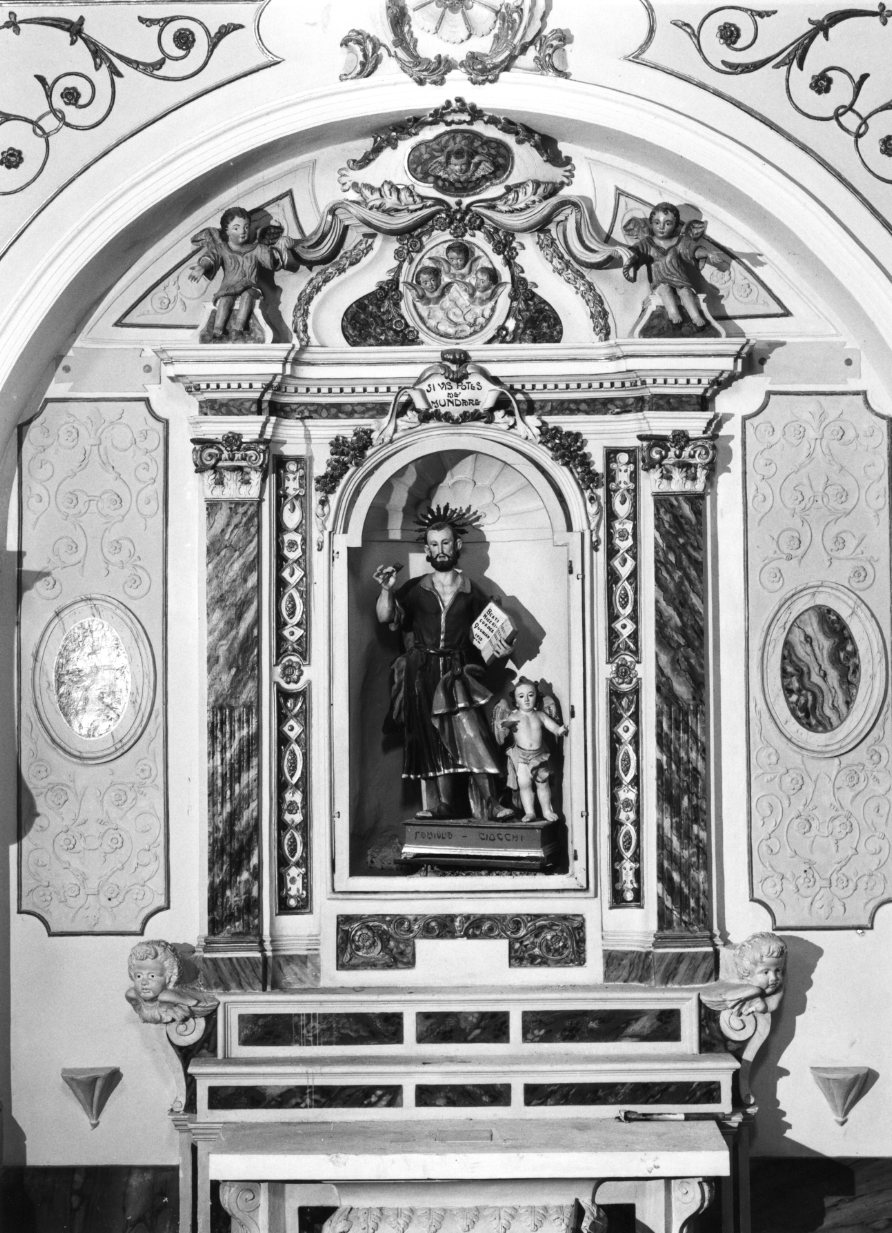 dossale, pendant - bottega molisana (sec. XIX)