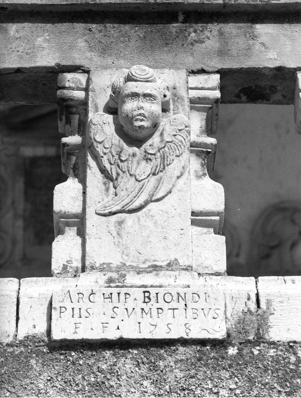 lapide - bottega napoletana (sec. XVIII)