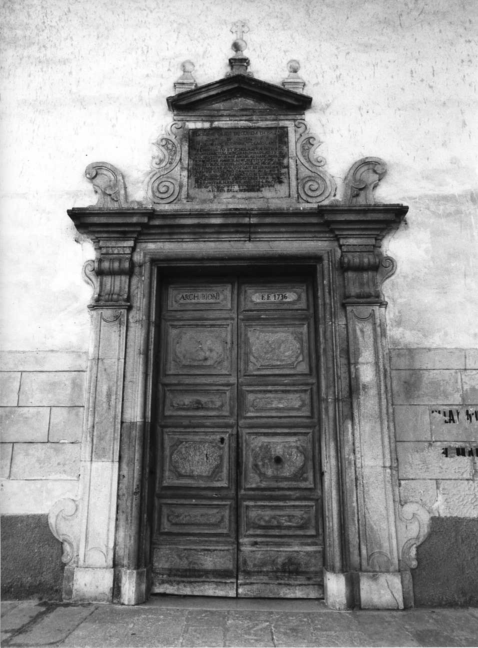 portale - bottega napoletana (sec. XVIII)