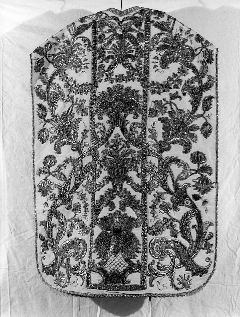 pianeta, elemento d'insieme - manifattura napoletana (ultimo quarto sec. XVIII)