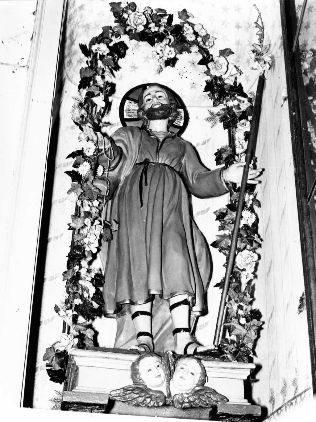 San Giuseppe (statua, opera isolata) - bottega molisana (sec. XIX)
