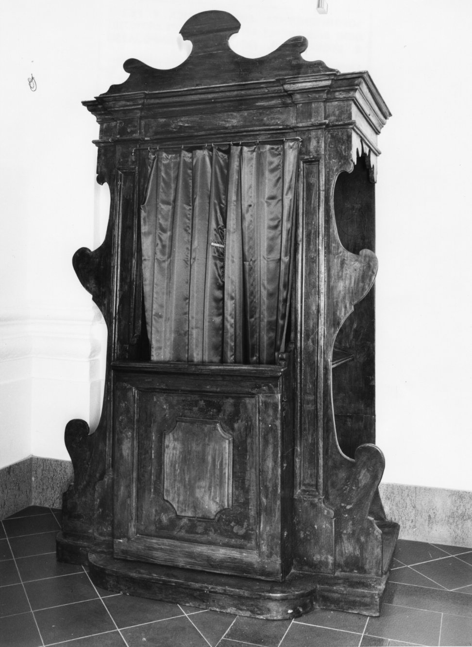 confessionale - bottega molisana (fine sec. XIX)