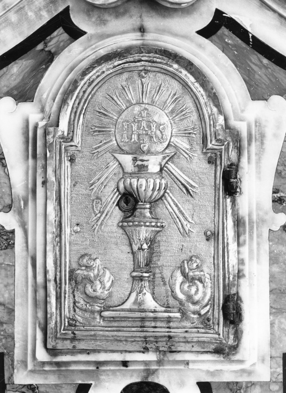 sportello di tabernacolo - bottega molisana (sec. XIX)