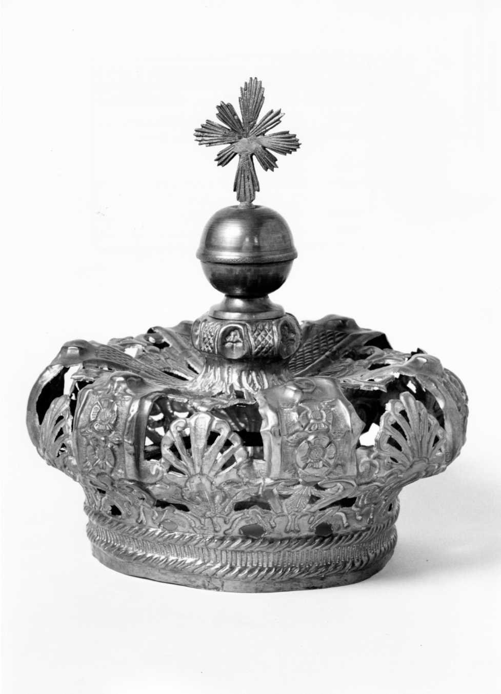 corona da statua - bottega napoletana (seconda metà sec. XVIII)