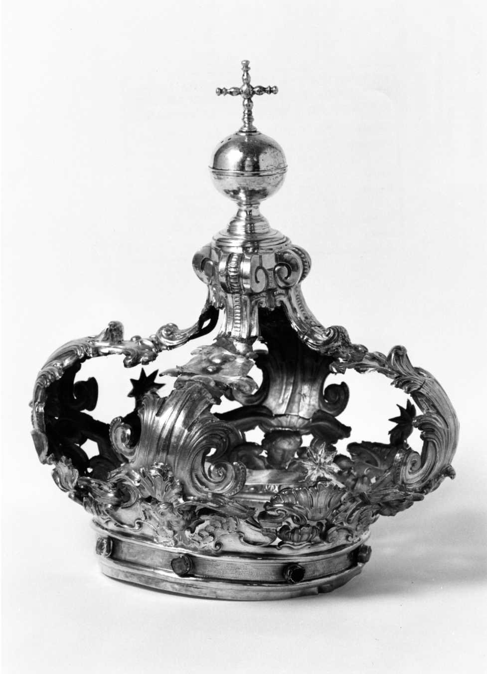 corona da statua - bottega napoletana (seconda metà sec. XVIII)