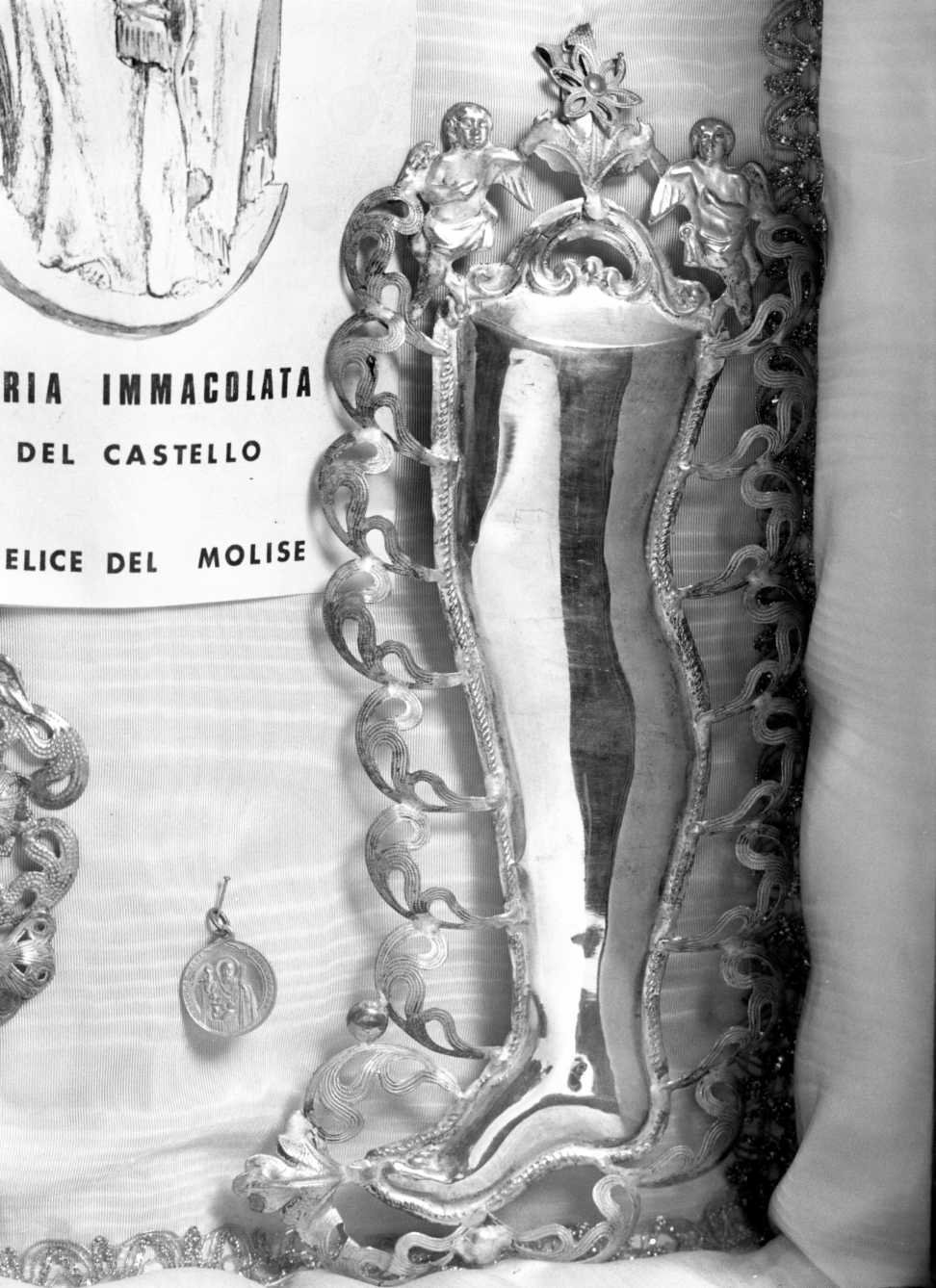 ex voto, elemento d'insieme - bottega Italia meridionale (primo quarto sec. XX)