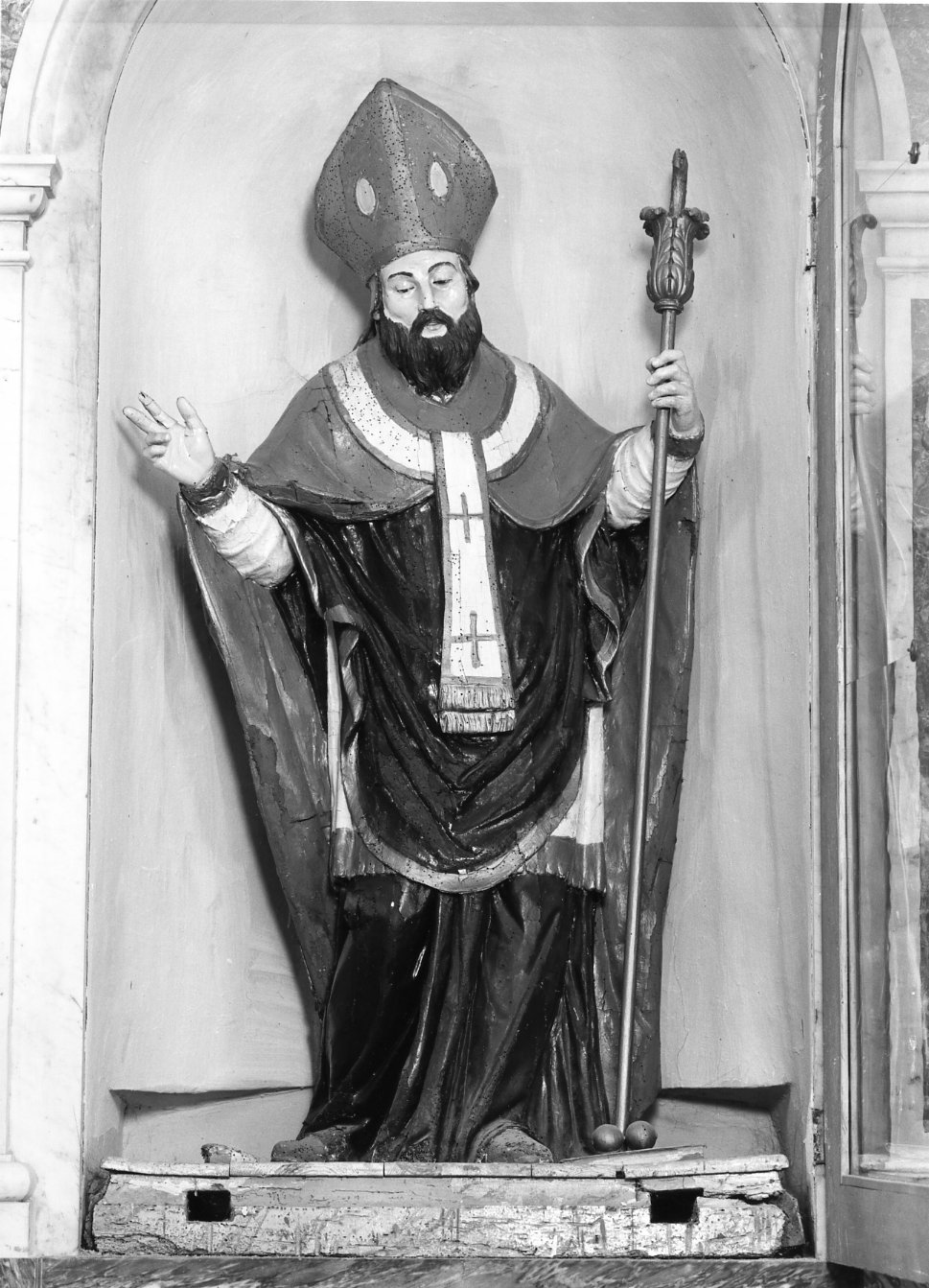 San Nicola di Myra (statua) - bottega molisana (seconda metà sec. XVII)