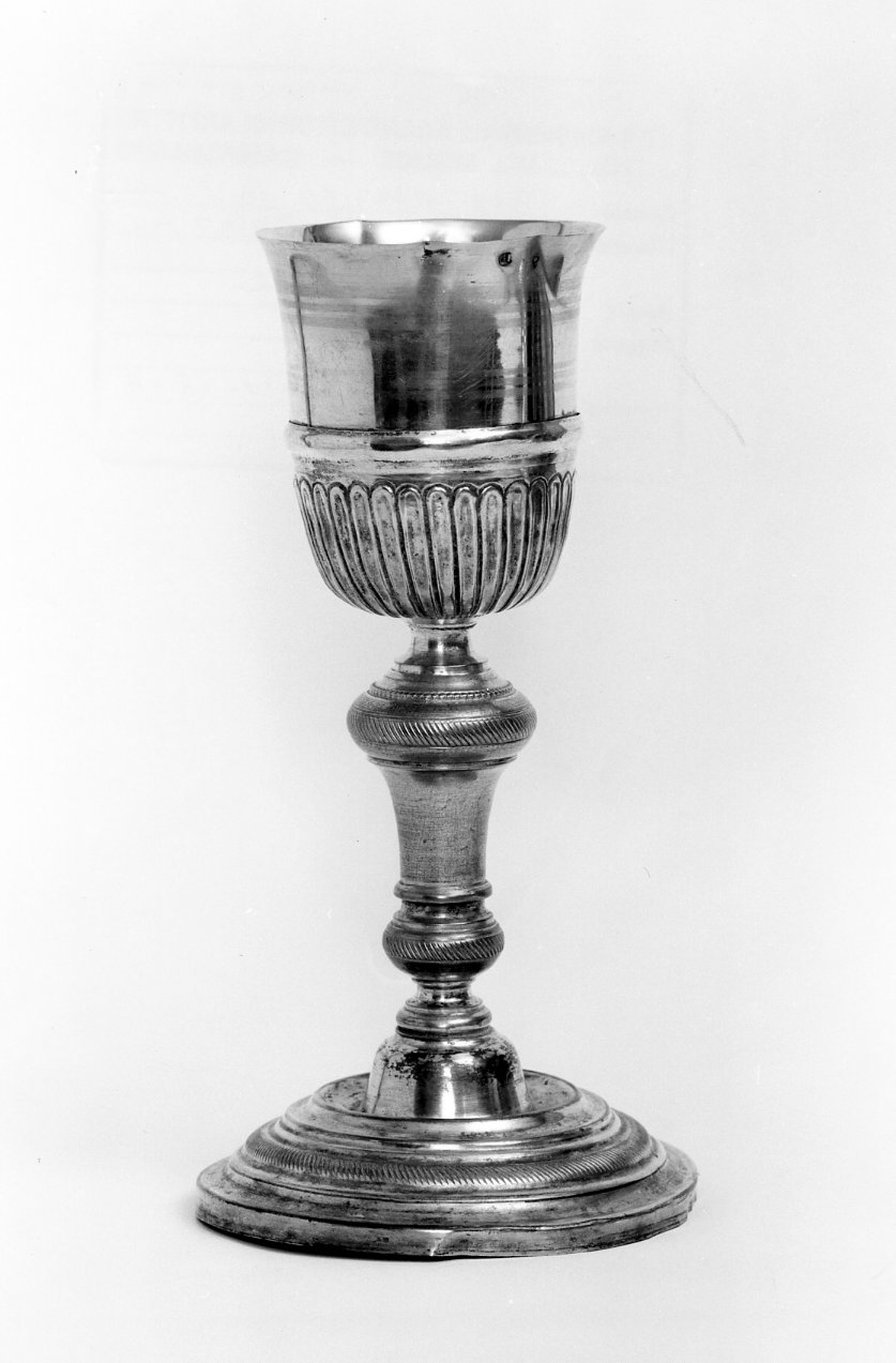 calice di monogrammista S.R (prima metà sec. XIX)