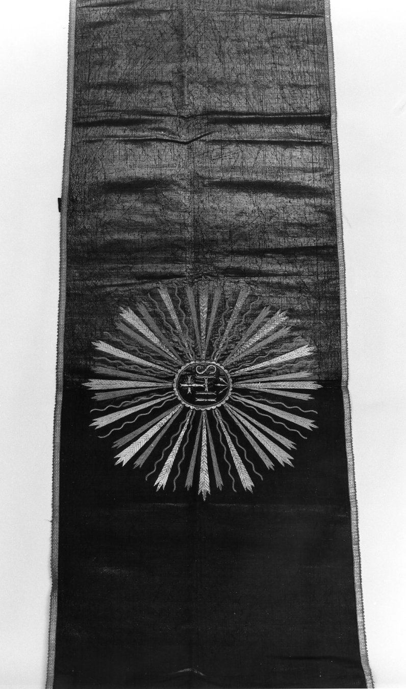 velo omerale - manifattura Italia meridionale (primo quarto sec. XIX)