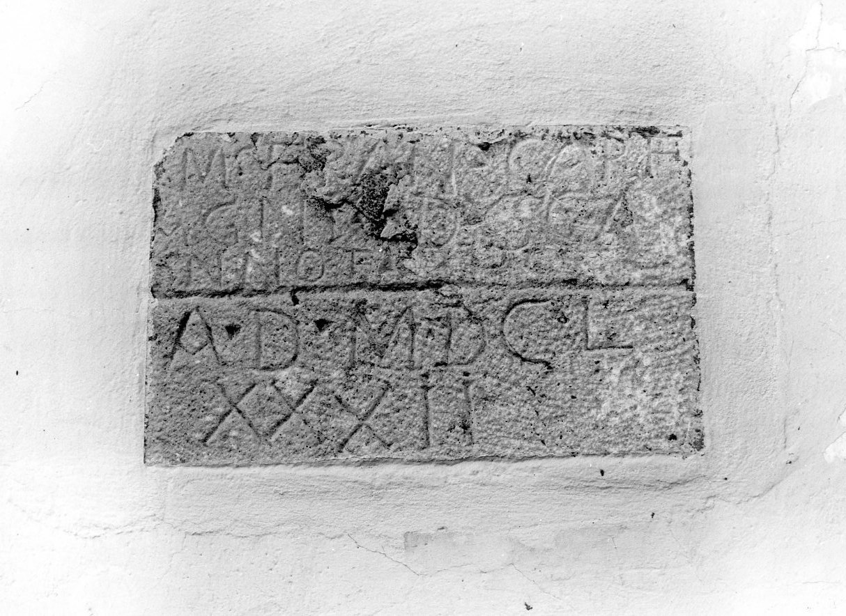 lapide - bottega molisana (sec. XVII)