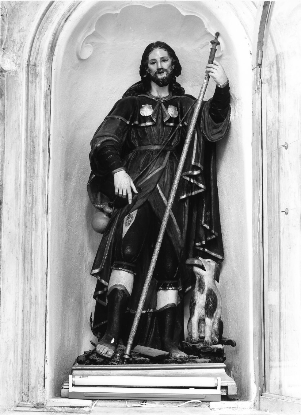 San Rocco (statua) - bottega molisana (seconda metà sec. XVIII)
