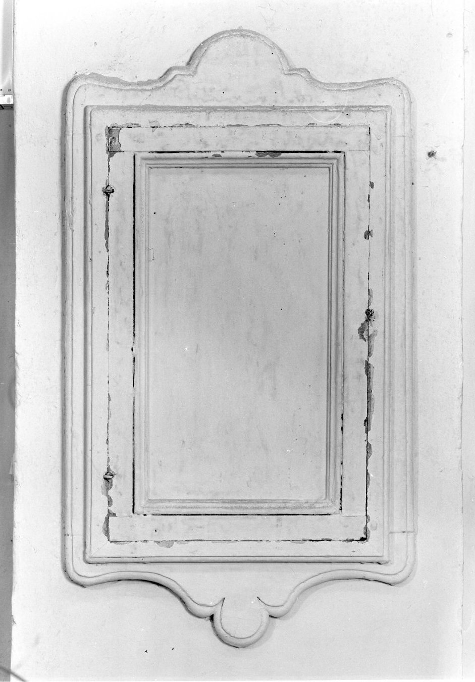 anta di armadietto per oli santi, coppia - bottega molisana (sec. XVIII)