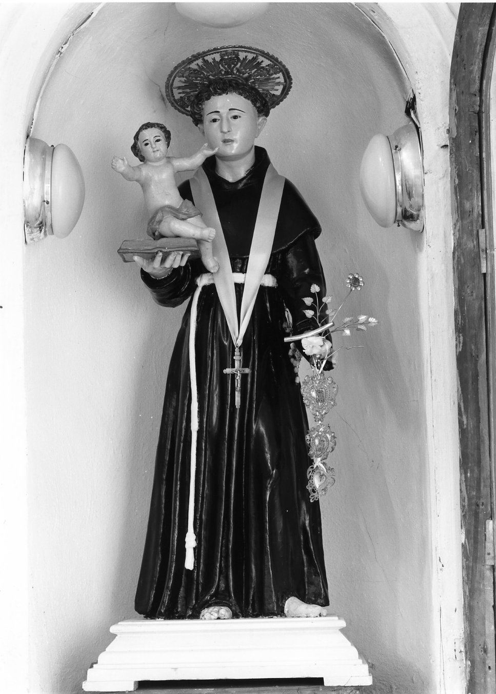 Sant'Antonio da Padova (statua) - bottega molisana (sec. XVIII)