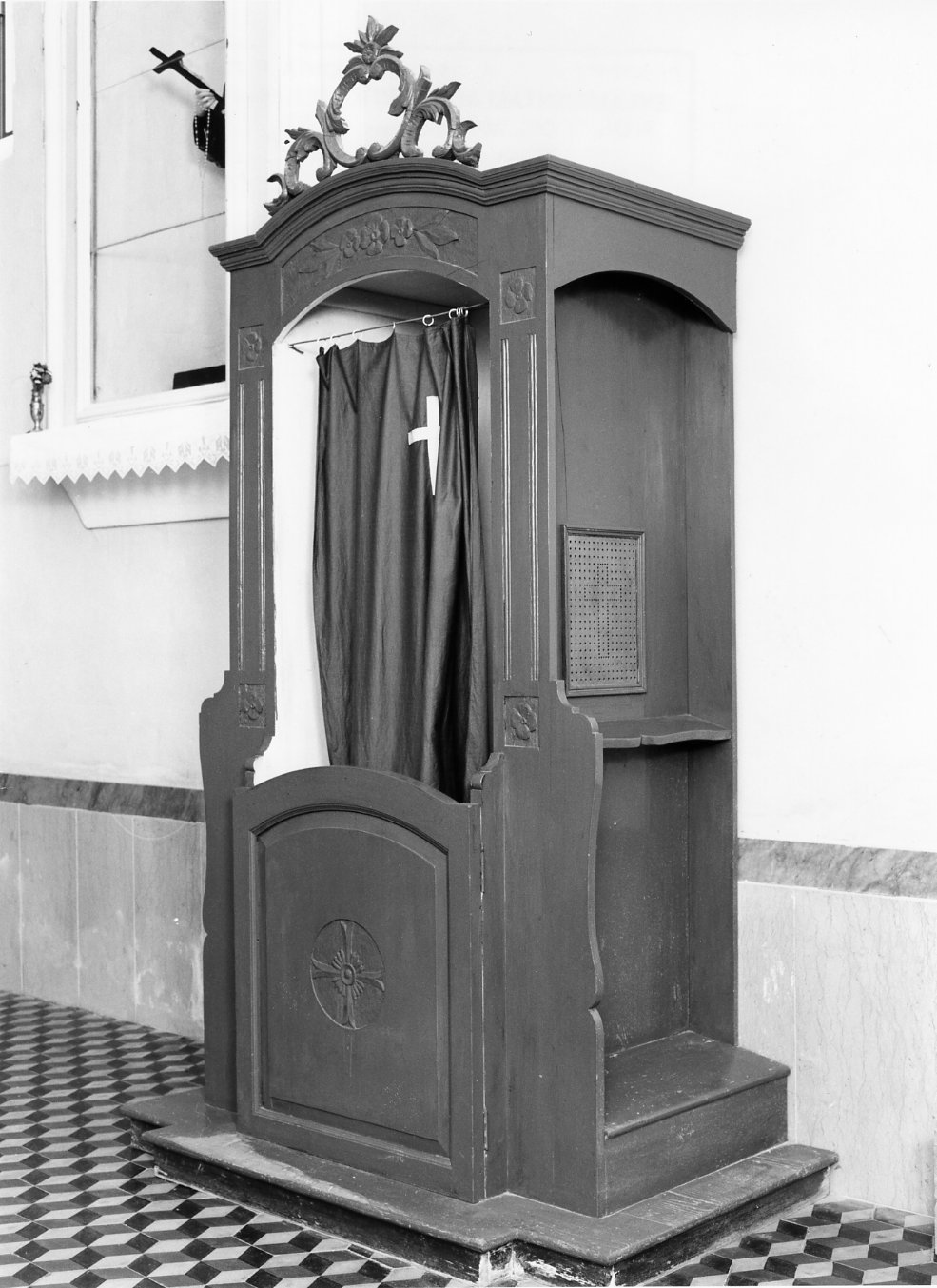 confessionale - bottega molisana (seconda metà sec. XIX)