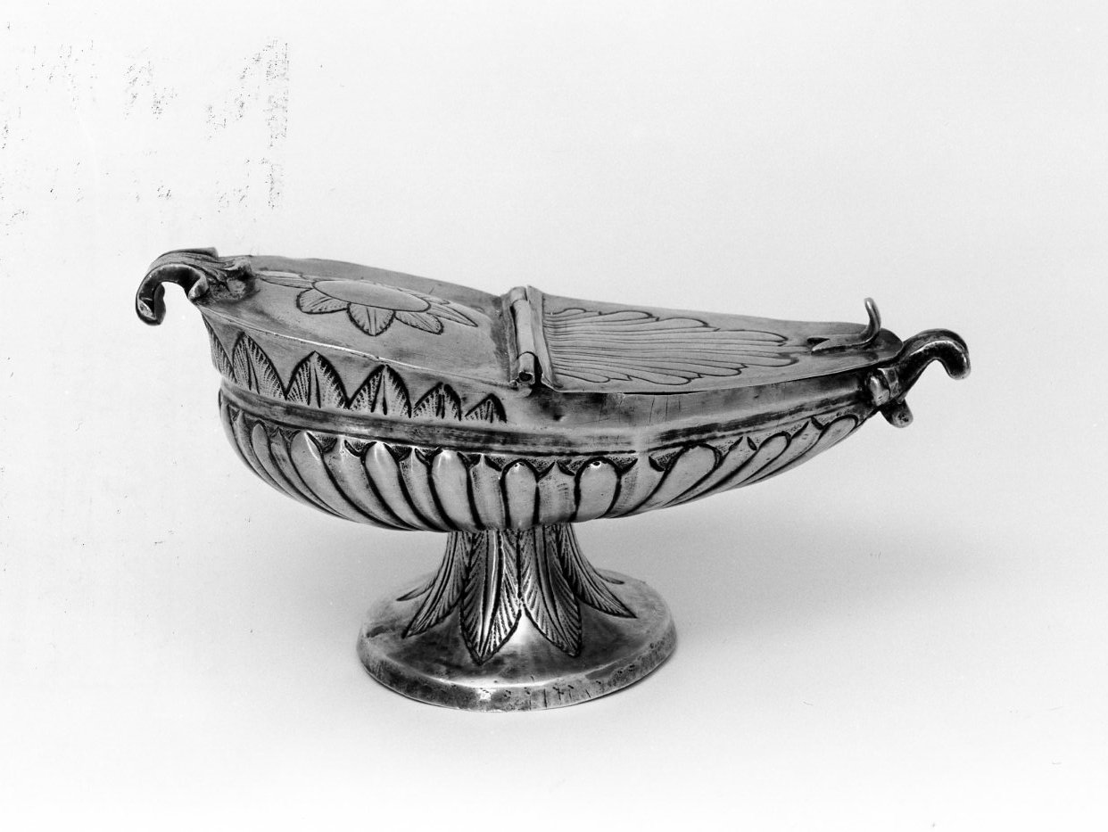 navicella portaincenso di Monogrammista D. C (prima metà sec. XIX)