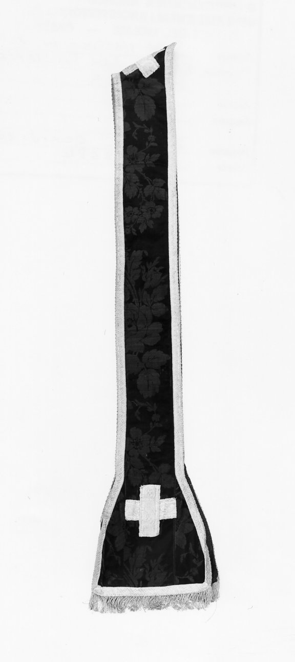 stola - manifattura Italia meridionale (sec. XIX)