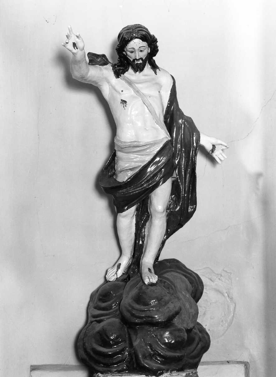 Cristo risorto (statua) - bottega leccese (seconda metà sec. XIX)