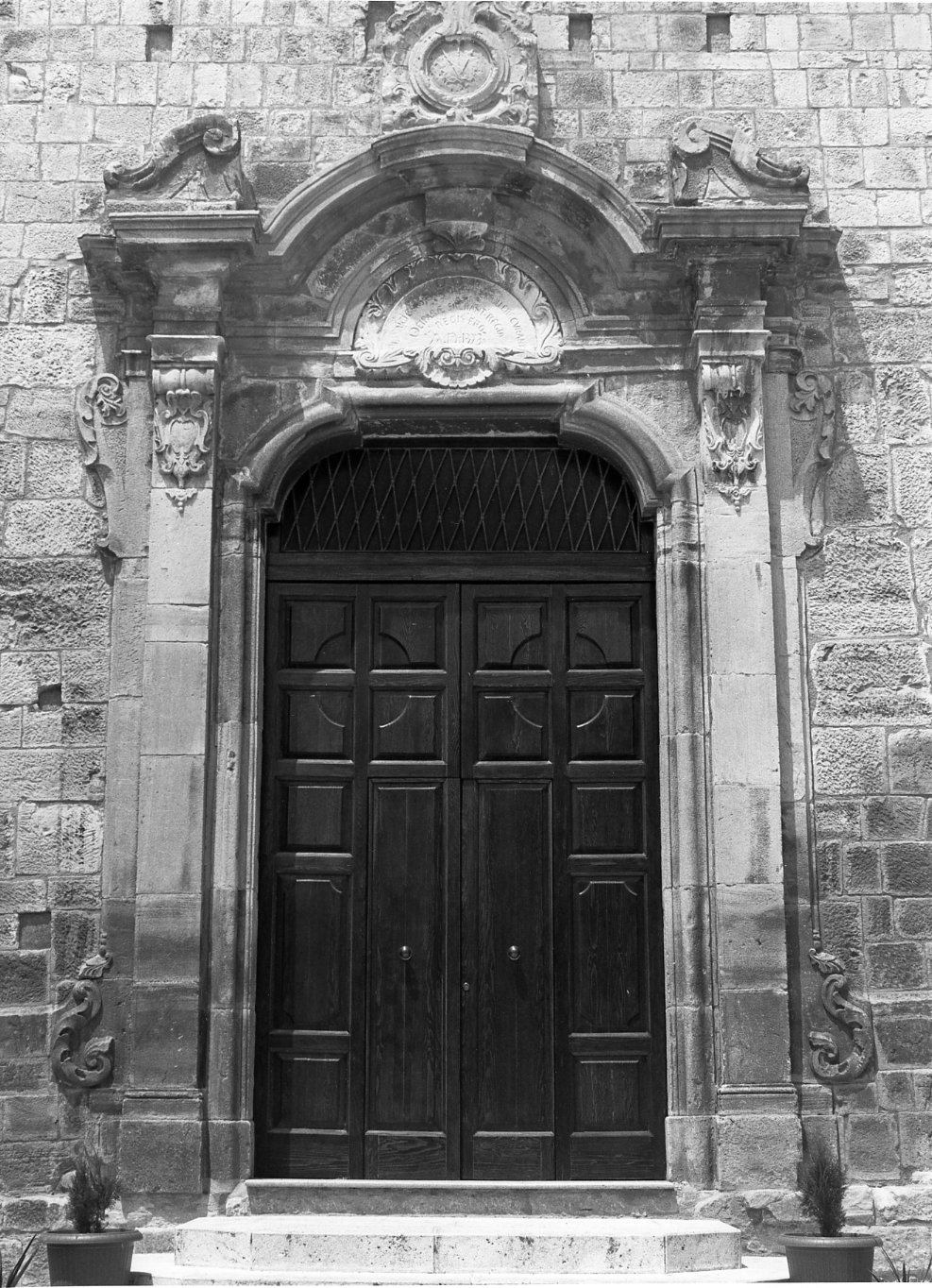 portale, opera isolata - bottega molisana (sec. XVIII)