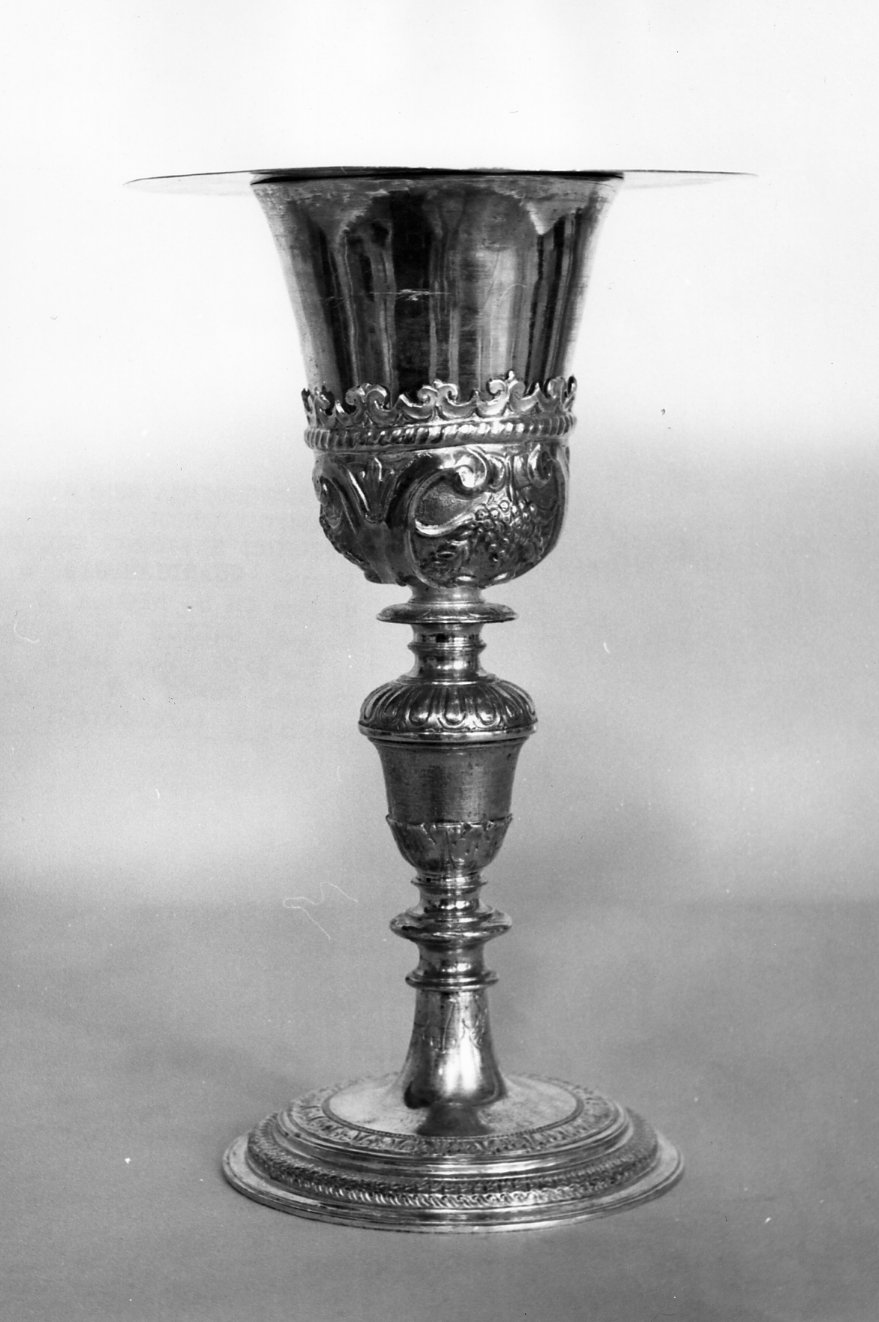 calice - bottega Italia meridionale (fine sec. XVII)