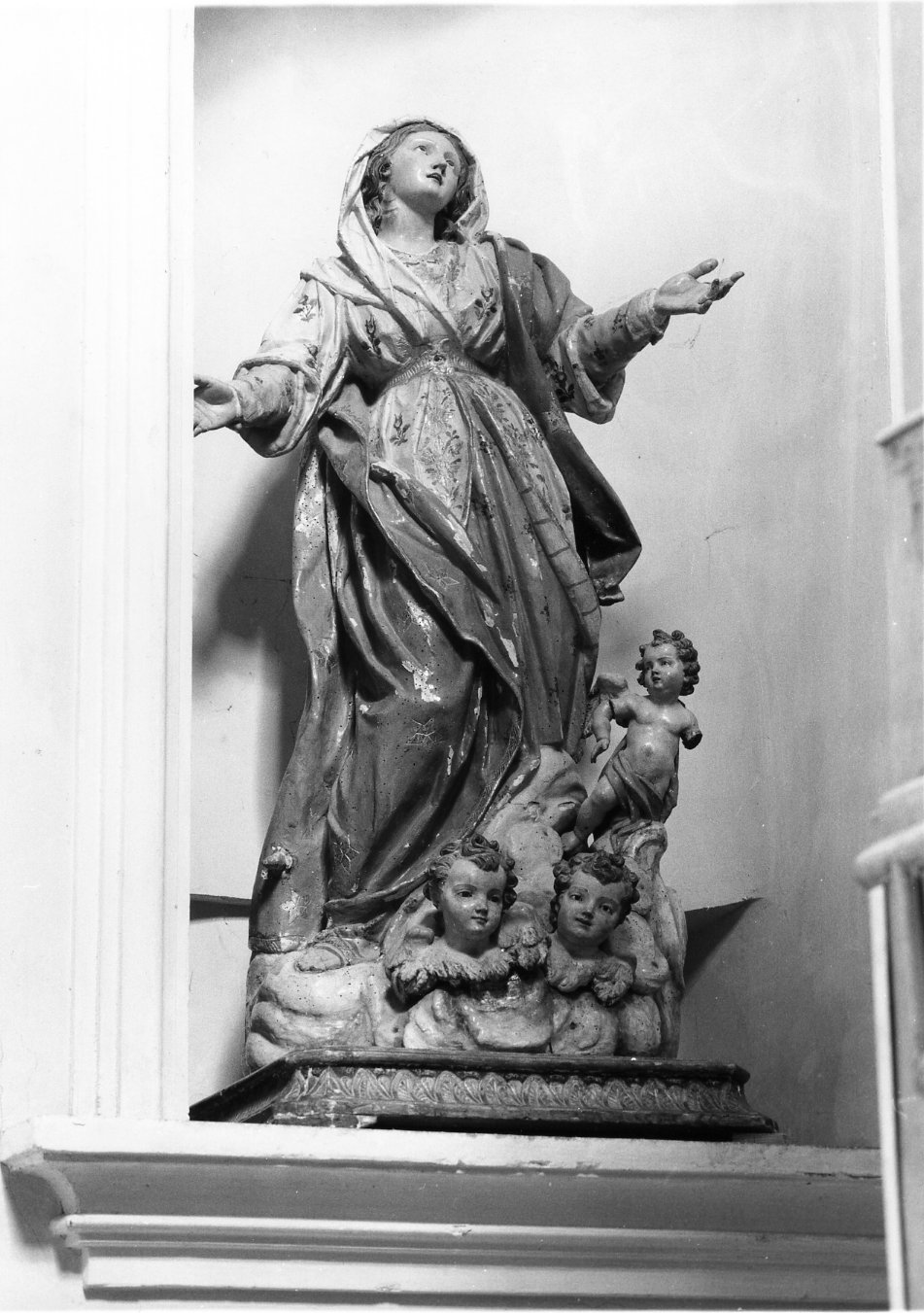 Madonna Assunta (statua) - bottega Italia meridionale (fine sec. XVIII)