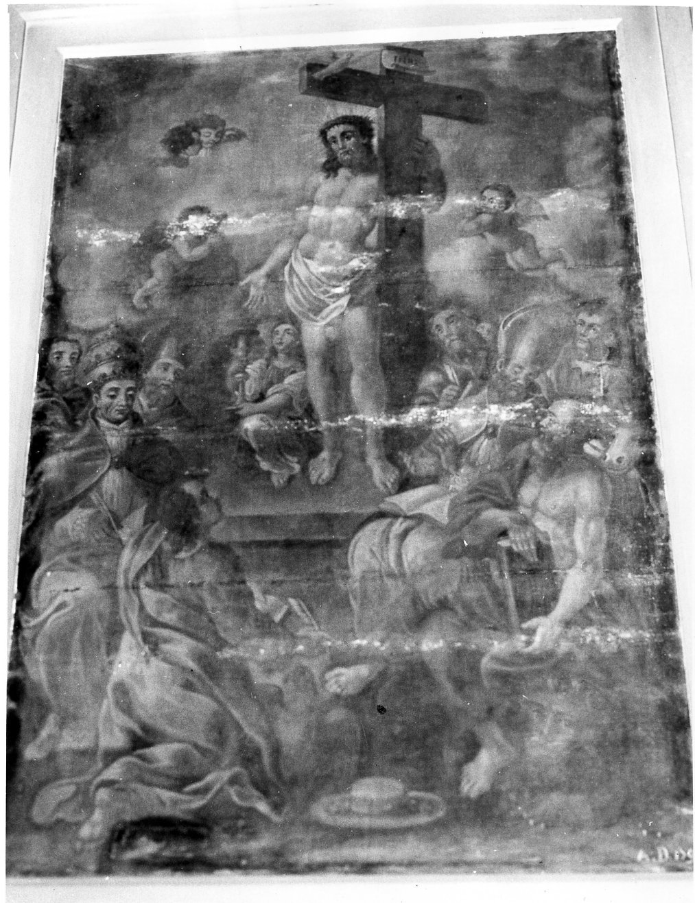 Cristo risorto (dipinto) - ambito Italia meridionale (sec. XVIII)