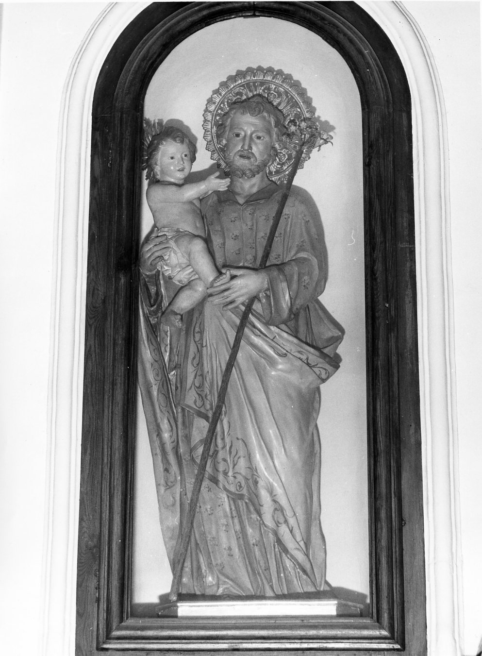 San Giuseppe e Gesù Bambino (statua) - bottega molisana (secc. XIX/ XX)