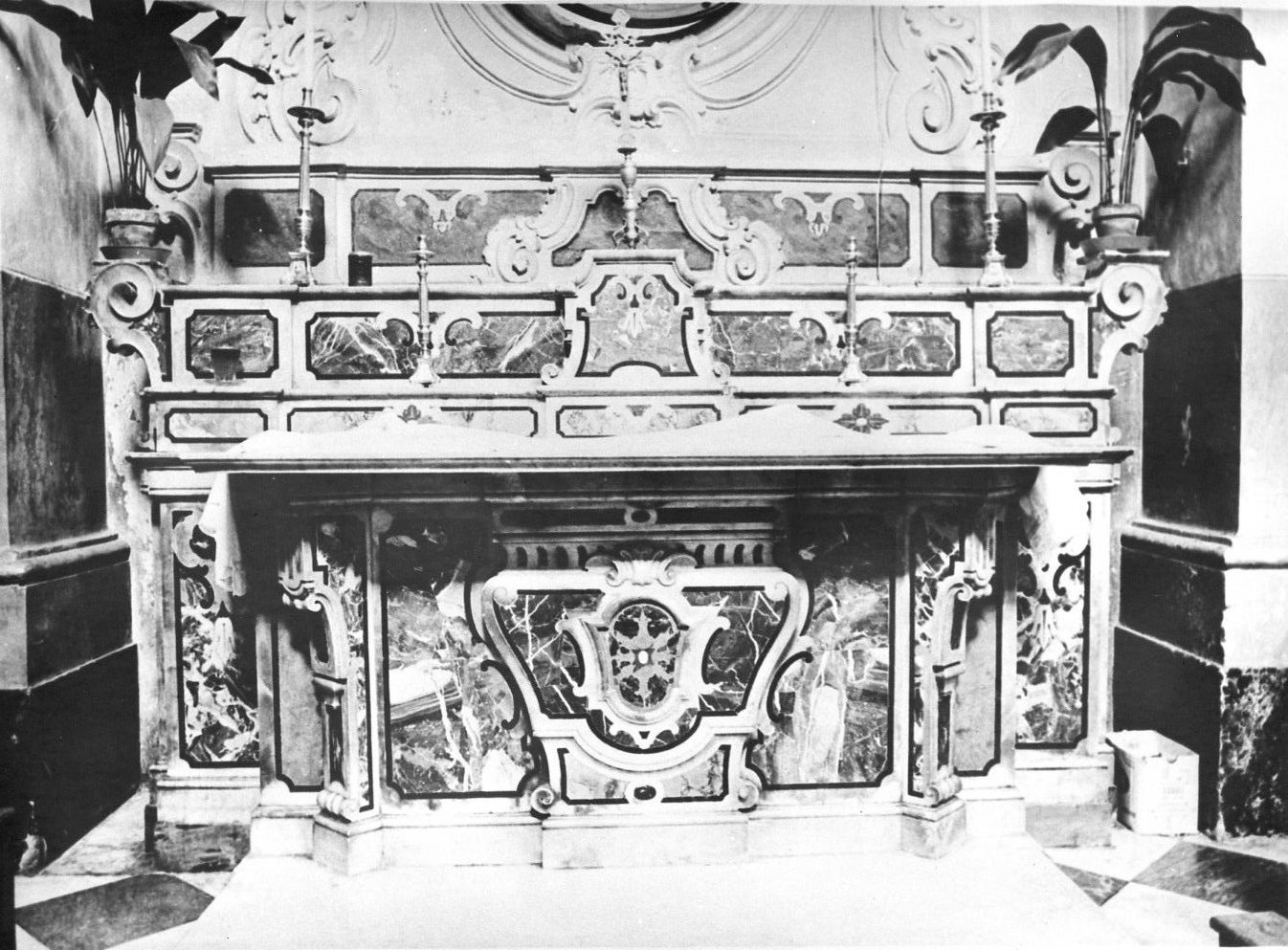 altare - bottega Italia meridionale (sec. XVIII)