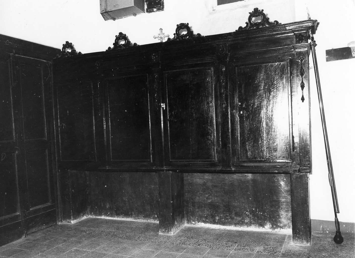 armadio - bottega Italia meridionale (secc. XVIII/ XIX)