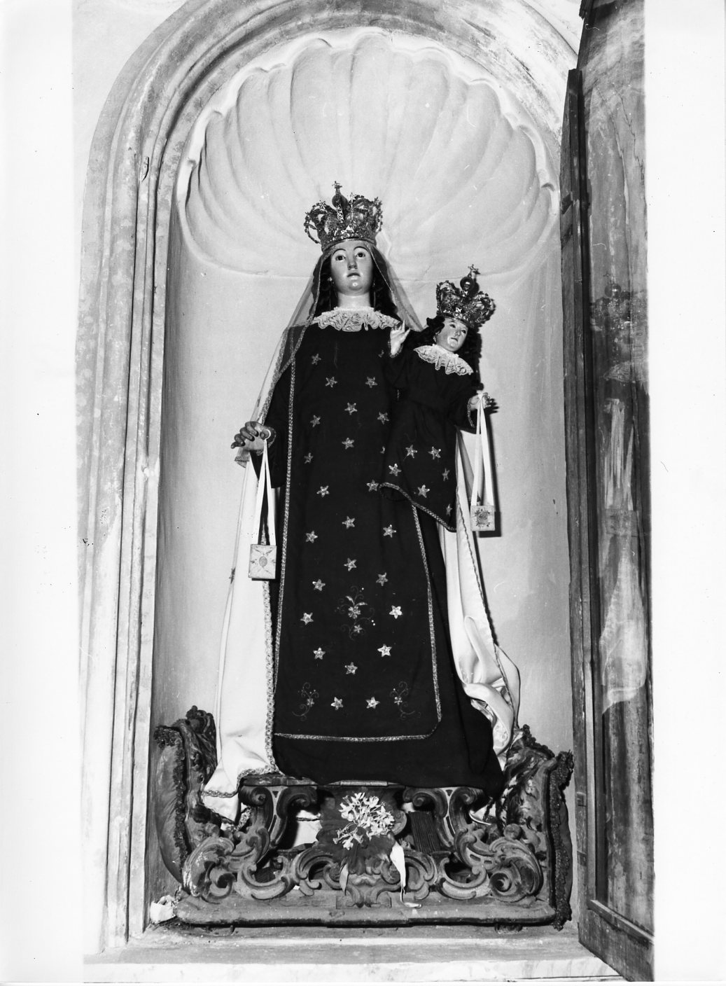 Madonna del Carmelo (manichino) - bottega molisana (fine/inizio secc. XIX/ XX)