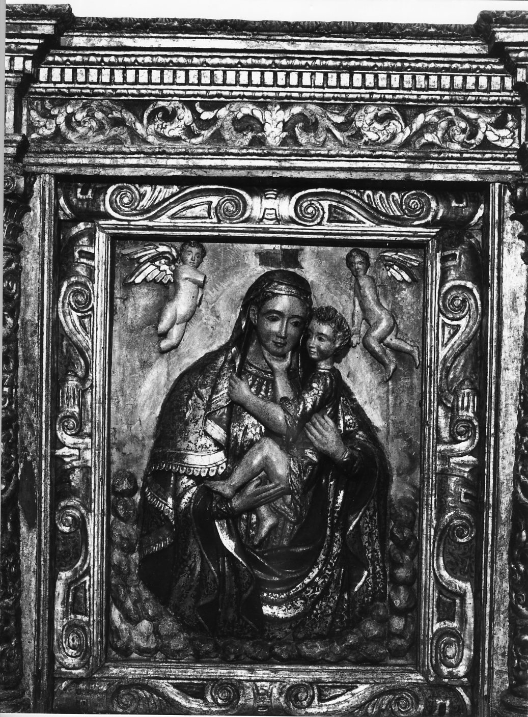 oratorio domestico - bottega napoletana (fine sec. XVI)