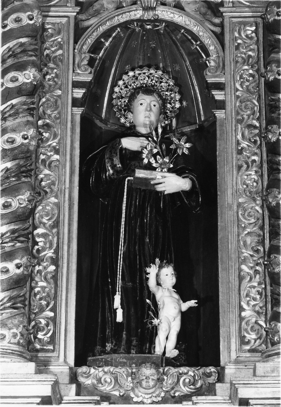 Sant'Antonio da Padova (statua) - bottega Italia meridionale (fine sec. XVII)