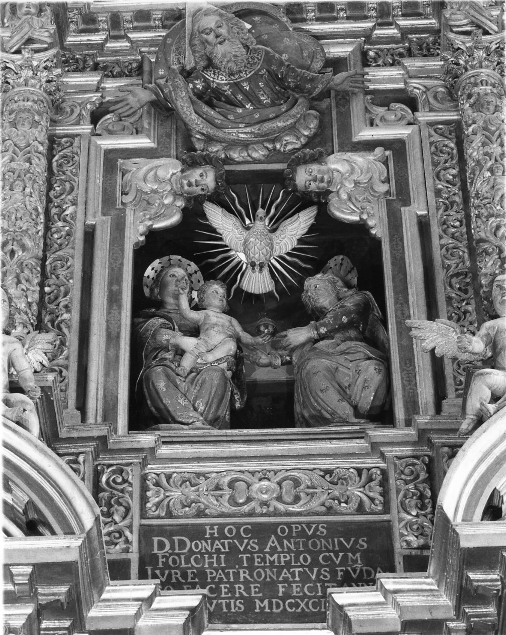 gruppo scultoreo - bottega Italia meridionale (fine sec. XVII)