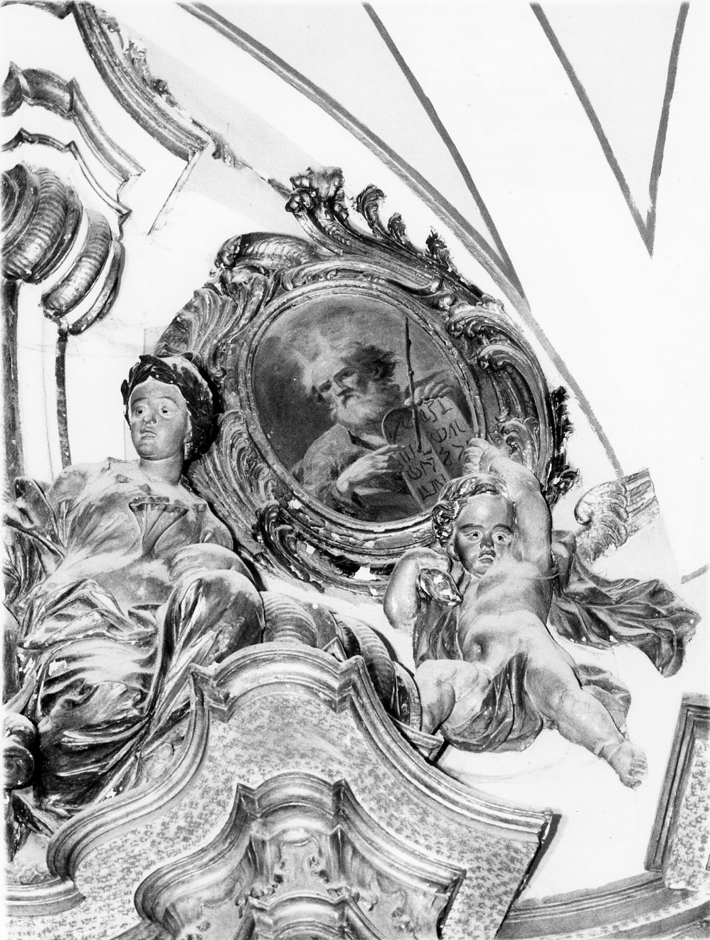 Mosè (dipinto) - ambito Italia meridionale (seconda metà sec. XVIII)