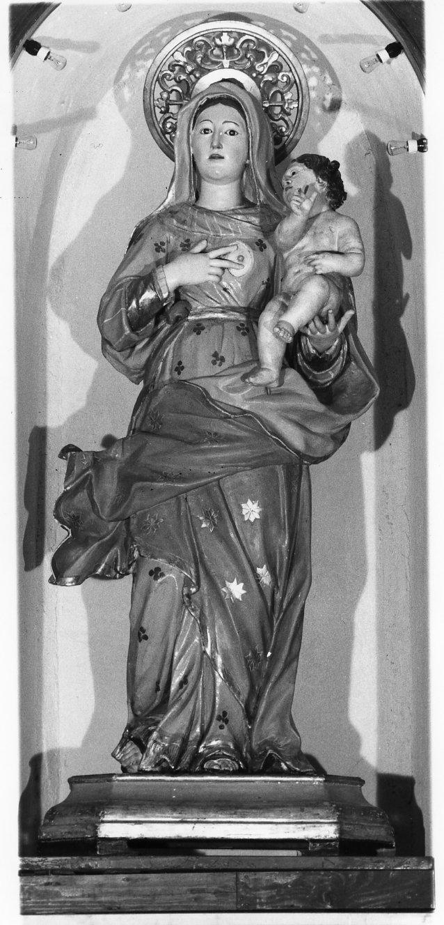 Madonna con Bambino (statua) - bottega Italia meridionale (fine sec. XVII)