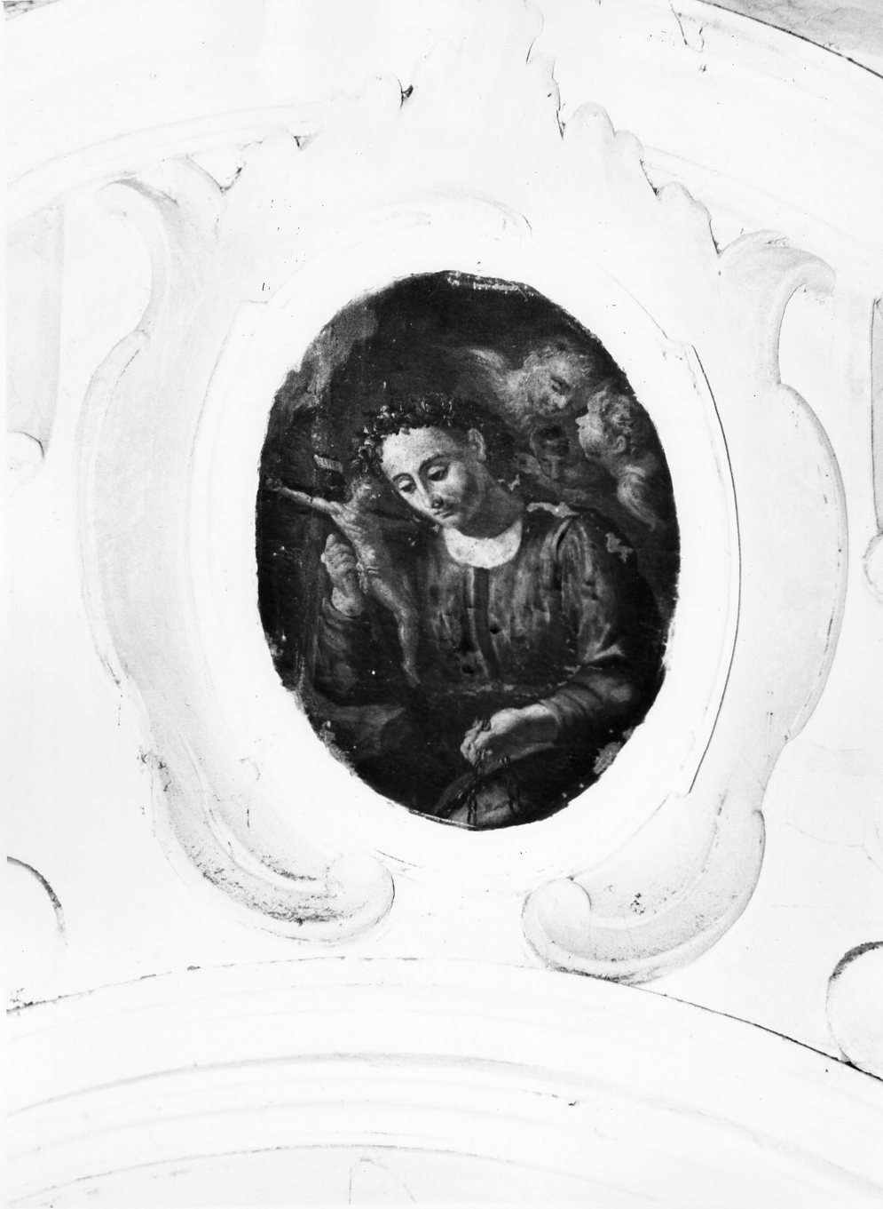 Santa (dipinto, opera isolata) - ambito Italia meridionale (sec. XVIII)