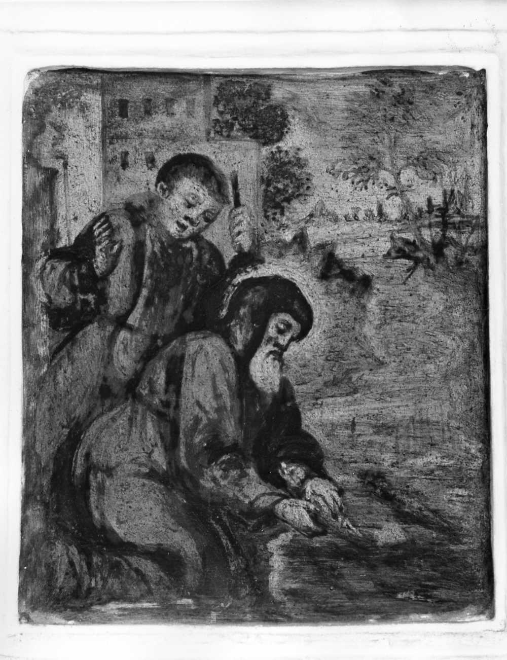 Storie di San Francesco da Paola (dipinto, serie) - ambito molisano (fine/inizio secc. XIX/ XX)