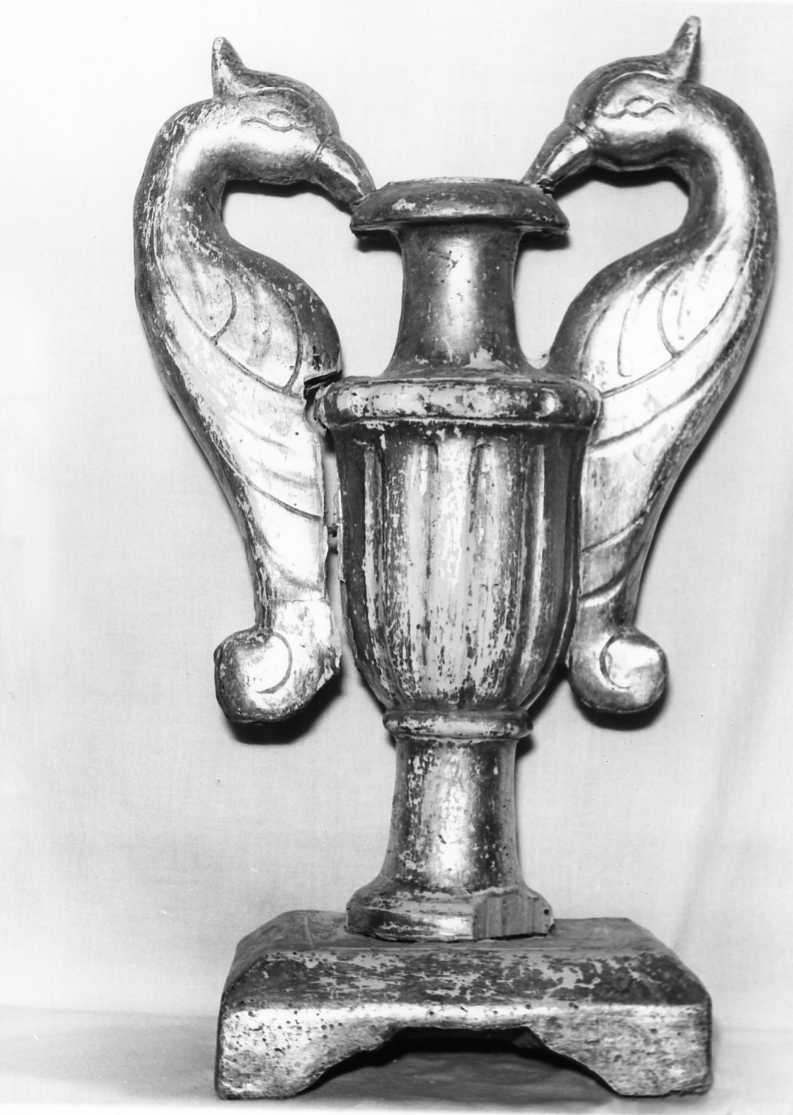 vaso d'altare per composizione floreale, serie - bottega italiana (sec. XIX)