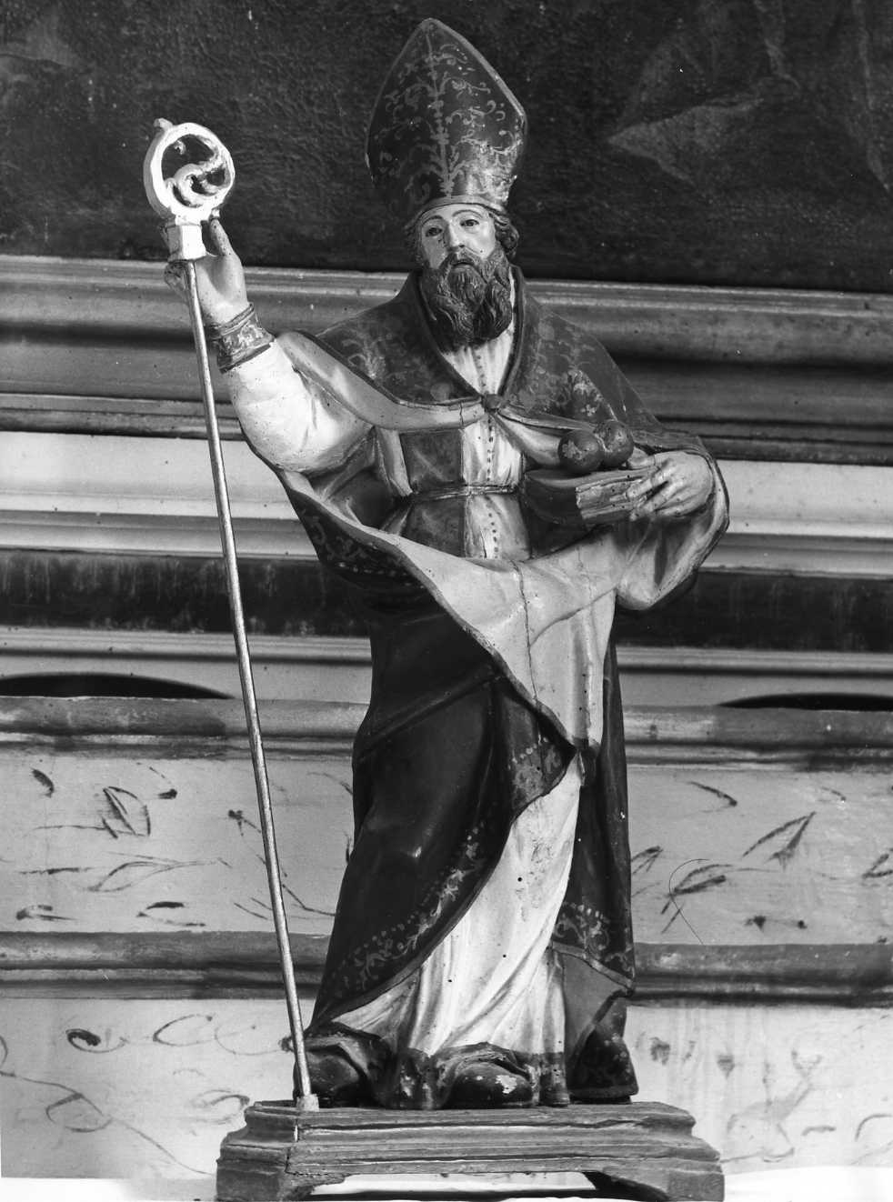 San Nicola di Bari (statua) - bottega molisana (fine sec. XIX)