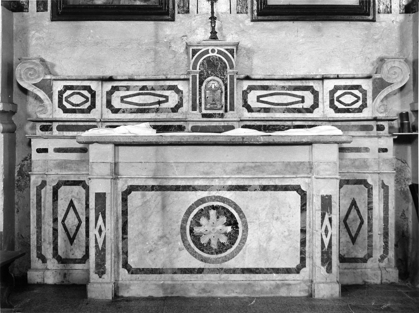 altare, opera isolata - bottega Italia meridionale (fine/inizio secc. XIX/ XX)