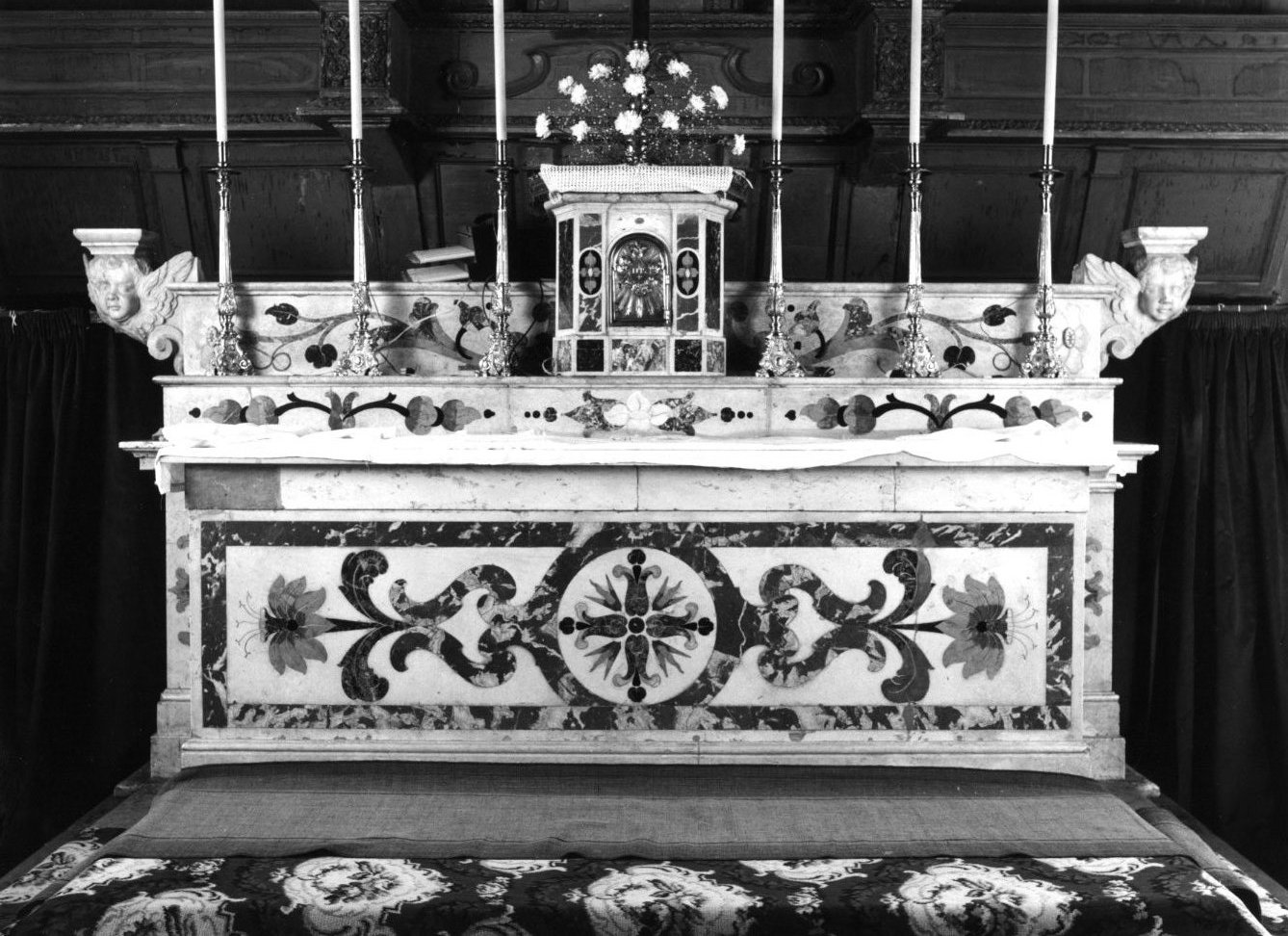 altare, opera isolata - bottega Italia meridionale (sec. XVIII)