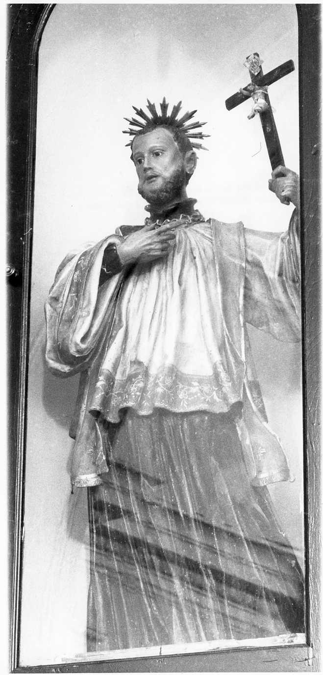 San Francesco Saverio (statua) di Di Zinno Paolo Saverio (attribuito) (sec. XVIII)