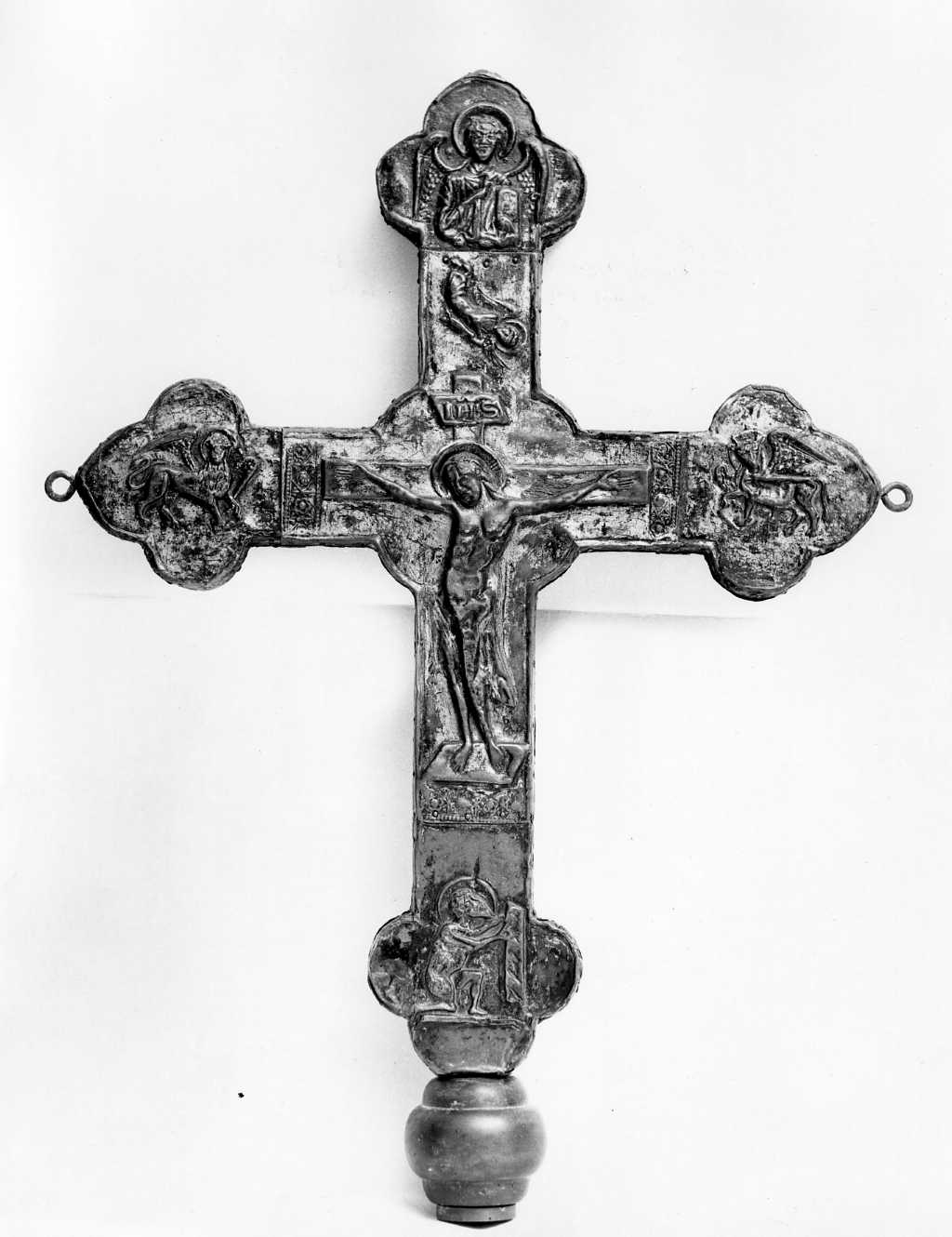 croce processionale - bottega abruzzese (sec. XIV)