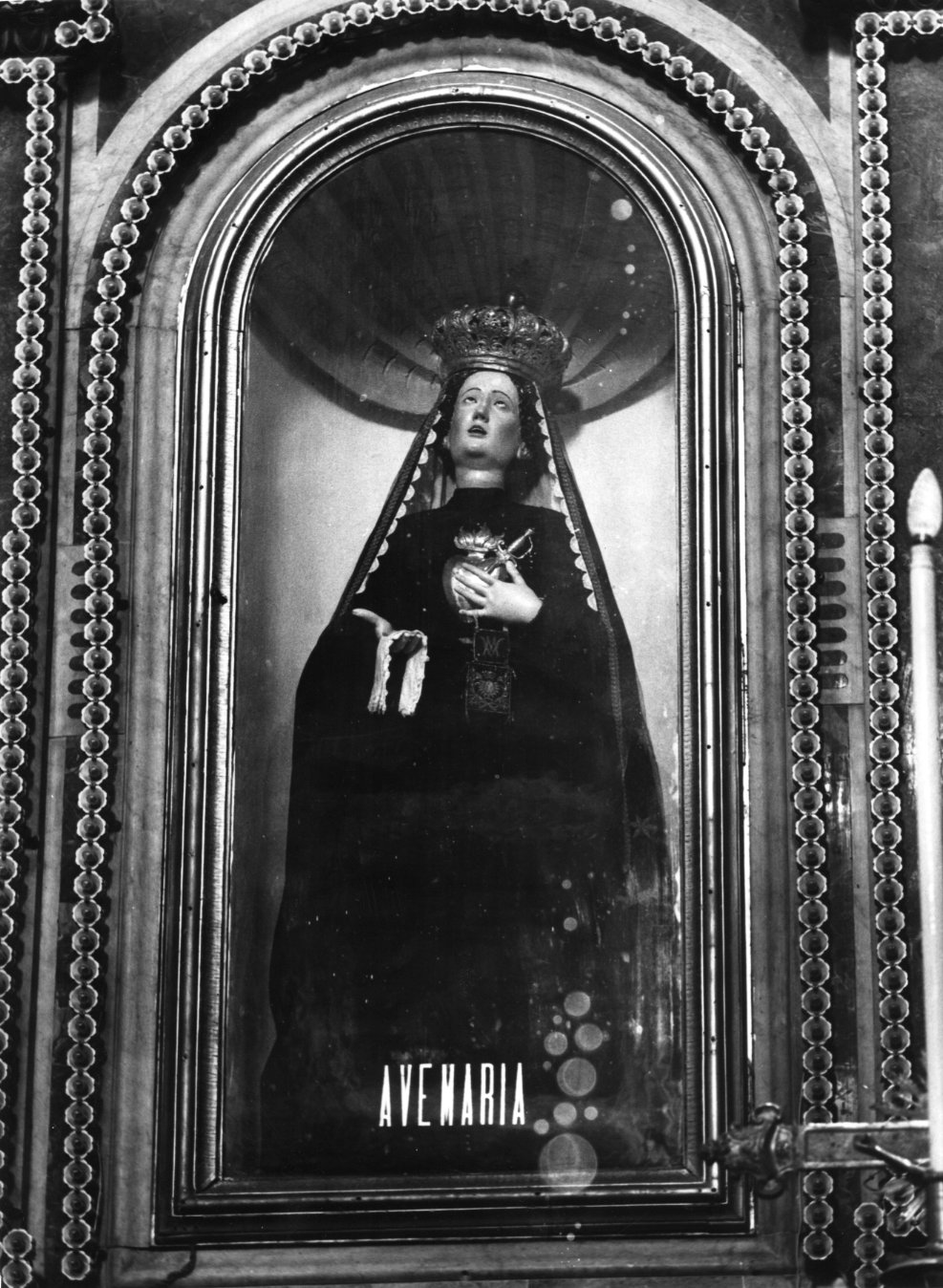 Madonna Addolorata (statua) - bottega Italia meridionale (sec. XIX)