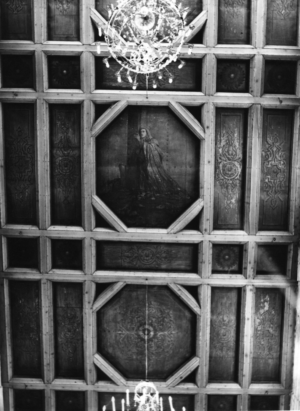 soffitto dipinto - bottega Italia meridionale (sec. XIX)