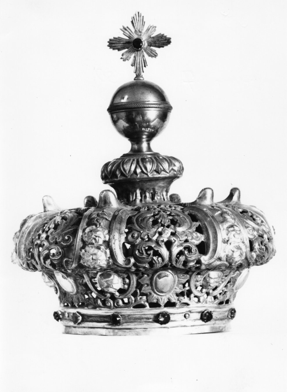 corona - bottega napoletana (secc. XVIII/ XIX)