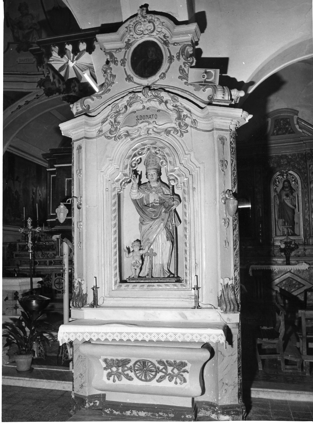 altare - bottega molisana (secc. XVIII/ XIX)