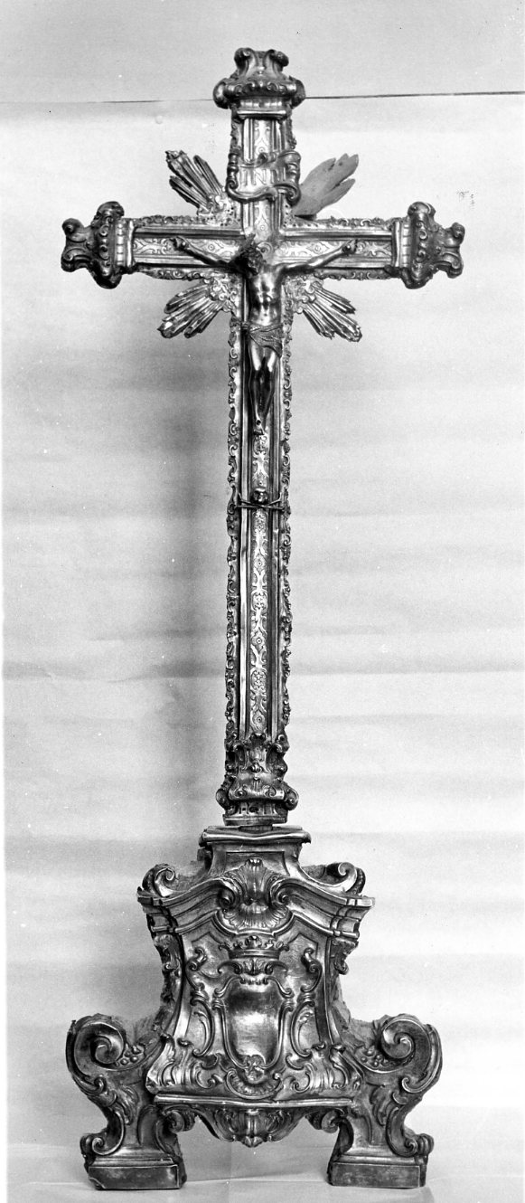 croce d'altare di Monogrammista A/ A P (sec. XVIII)